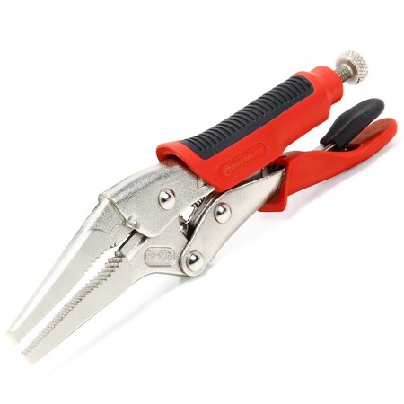 Powerbuilt 6" Long Nose Locking Plier 645015